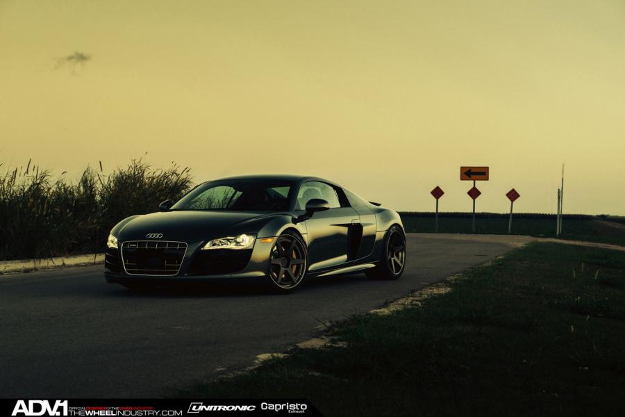  Audi R8 V10 on ADV.1 Wheels (ADV6TS) 2015 года  (фото 3 из 12)